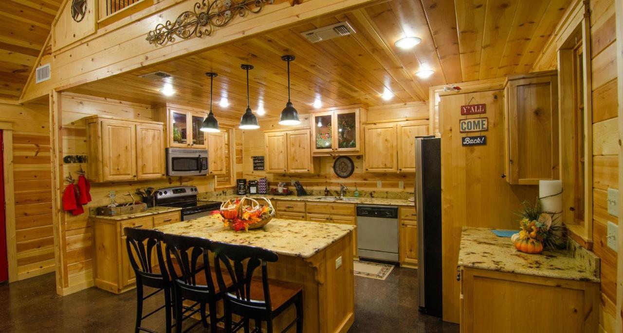 Shine On Harvest Moon W Bbq Villa Broken Bow Luaran gambar