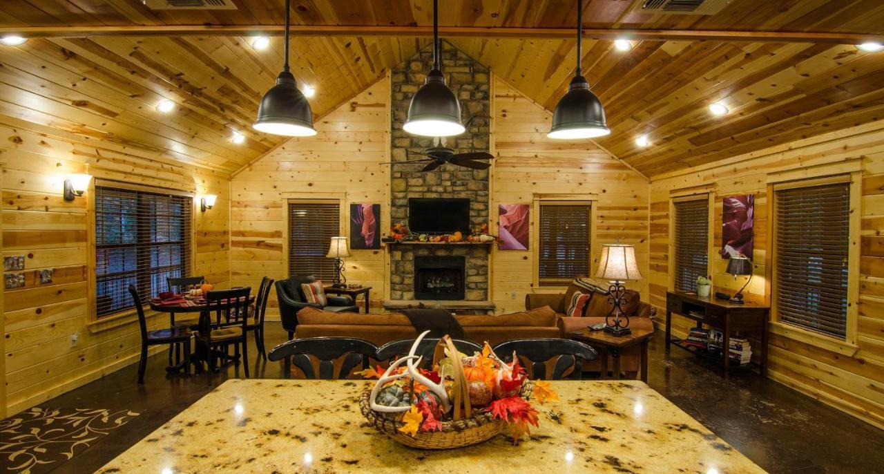 Shine On Harvest Moon W Bbq Villa Broken Bow Luaran gambar